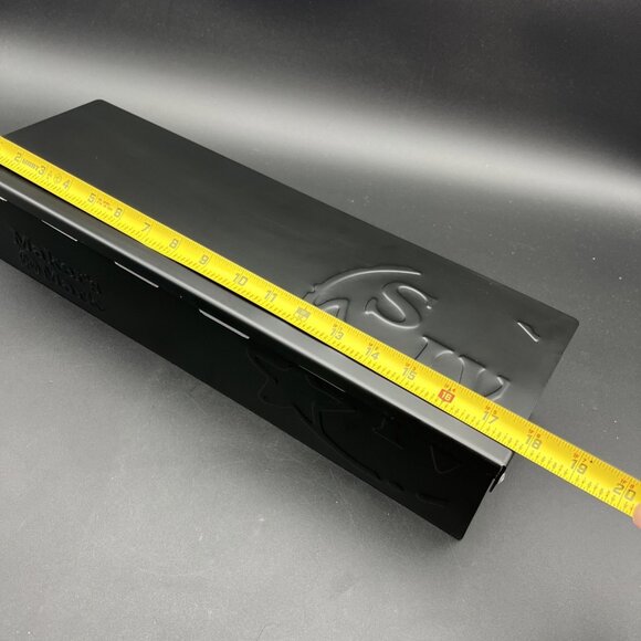 Makers Mark Bar Garnish Caddy Kentucky Bourbon Man Cave Black Metal Stainless - Picture 16 of 16